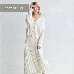 Jenni Kayne Cropped Cashmere Cocoon Cardigan